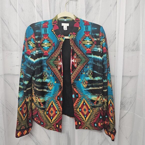 Southwest Aztec Western Blazer - Picture 9 of 12